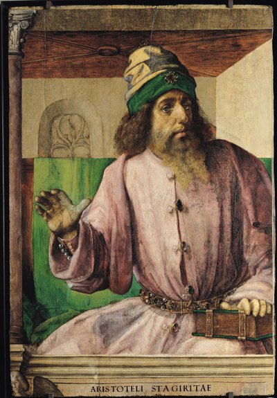 Portrait of Aristotle by Joos van Gent